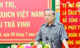 Chủ tịch nước Tô Lâm làm việc với Ban Thường vụ Tỉnh ủy Trà Vinh