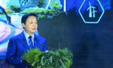 Phó Thủ tướng Trần Hồng Hà phát biểu tại Diễn đàn doanh nghiệp phát triển bền vững Việt Nam thường niên 2023. 
