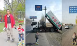 Cha dẫn con 4 tuổi trượt patin 540km để... dạy cách sống