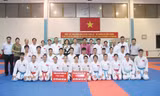 Tuyển Karatedo nhận 'doping tinh thần' trước giờ xung trận