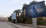Một khu vực IS kiểm soát ở miền đông Syria.