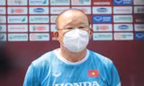 HLV Park Hang-seo khẳng định không lo lắng khi đối đầu người đồng hương Shin Tae-yong tại SEA Games 31. (ảnh Ngọc Tú)