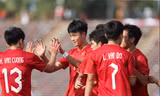 U22 Việt Nam chia tay SEA Games với chiến thắng 3-0 trước Myanmar, qua đó đoạt HCĐ. (ảnh Hữu Phạm)