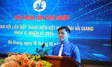 Anh Nguyễn Hải Dương tái đắc cử Chủ tịch Hội LHTN Việt Nam tỉnh Hà Giang 
