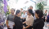 Lãnh đạo quận Gò Vấp thăm hỏi gia đình 2 cháu bé tử vong trong vụ cháy