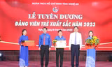 Tỉnh Đoàn Nghệ An tuyên dương đảng viên trẻ xuất sắc