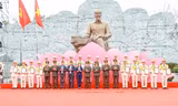 Giám đốc Công an tỉnh Bắc Giang tuyên dương 10 gương mặt trẻ và 10 gương Công an xã tiêu biểu làm theo lời Bác.