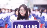 Chương trình tình nguyện mùa Đông của Hội LHTN tỉnh Bắc Giang thu hút nhiều đoàn viên, học sinh tham gia. Ảnh: Nguyễn Thắng.