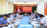 UBKT Tỉnh ủy Bắc Giang họp kỳ thứ 34.