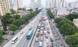 Hoàn thành việc sửa chữa khe co giãn đường Vành đai 3 trên cao