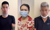 Nhóm đối tượng Huân, Hồng và Long.
