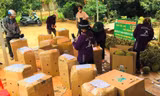 Thị xã Buôn Hồ cho phép thu mua nông sản. Ảnh: T.Khuyên