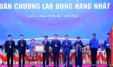 Những khoảnh khắc ấn tượng trong phiên trọng thể Đại hội Đoàn tỉnh Lào Cai