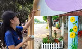 Tuổi trẻ Bình Dương ‘biến hình’ cột bê tông trong ngày Chủ nhật Xanh