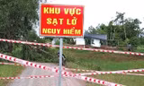 Liên tục mưa, nhiều khu vực ở Bình Dương và Bình Phước sạt lở nặng