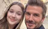 Con gái 12 tuổi của Beckham bị cấm trang điểm khi ra đường
