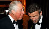 Beckham bị chế giễu với bài viết chúc mừng Vua Charles 