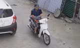 Đối tượng Cương rời khỏi hiện trường