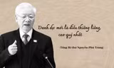 Câu nói của Tổng Bí thư Nguyễn Phú Trọng được chia sẻ nhiều nhất: 'Danh dự mới là điều thiêng liêng, cao quý nhất'