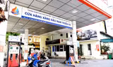 Nhiều cây xăng ở Hà Nội đóng cửa trong ngày 1/11Ảnh: Nguyễn Bằng