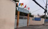 Trường THCS Xuân Trường (quận Thủ Đức, TPHCM) nơi xảy ra vụ học sinh bị đánh hội đồng