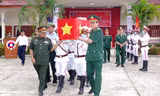 Đón nhận nhiều hài cốt liệt sĩ hy sinh tại Lào về quê hương