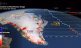 Sốc khi nhìn thấy Greenland mất đi 2.347 km3 băng khiến nước biển dâng