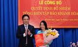 Báo Khánh Hoà có Tổng Biên tập mới