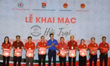 Khai mạc hội trại toàn quốc Tình nguyện xanh - vì một cộng đồng an toàn, nhân ái