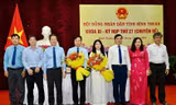 Bình Thuận làm công tác nhân sự và thông qua nhiều nghị quyết quan trọng