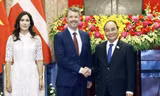 Chủ tịch nước Nguyễn Xuân Phúc tiếp Thái tử kế vị Đan Mạch Frederik