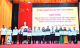 Động viên, biểu dương kịp thời những đóng góp của đội ngũ Người có uy tín