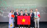 4 học sinh giành huy chương Olympic Hoá học quốc tế