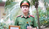Thủ khoa tổ hợp C03 Hưng Yên và hành trình một năm ‘làm lại’ để khoác lên mình bộ quân phục Công an