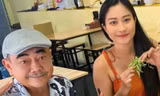 NSND Việt Anh và bạn gái kém 36 tuổi trong ngày Valentine