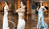 Đỗ Thị Hà ‘đọ sắc’ Đỗ Mỹ Linh: Người khoe chân dài miên man, người lưng trần quyến rũ