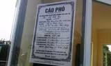 Cáo phó của bà Lý Thị Nga.