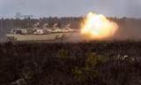 'Cỗ máy chiến tranh' M1A2 Abrams khai hỏa sát nách Nga