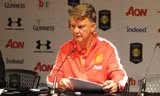 Van Gaal đòi hỏi khắt khe với các học trò.