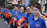 Sức trẻ thanh niên tình nguyện trong ngày Quốc Khánh 