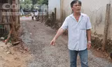 Hiện trường nơi anh Sa bị điện giật tử vong.