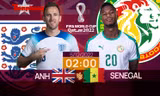 World Cup 2022: Tương quan trước trận Anh - Senegal, 2 giờ 5/12