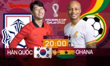 World Cup 2022: Tương quan trước trận Hàn Quốc - Ghana, 20 giờ 28/11