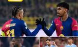 Barcelona đoạt vé đi tiếp, Real Madrid, Man City và PSG vẫn đứng trước 'cửa tử'