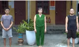 Các bị can trong vụ mua bán người.