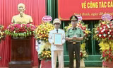 Đại tá Đặng Trọng Cường tại lễ nhận quyết định.