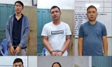 Các đối tượng người nước ngoài bị Công an quận 1 bắt giữ 