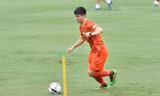 Duy Mạnh sẵn sàng cho vòng loại World Cup ảnh Anh Tú