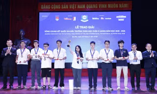 Chung kết Quốc gia AIMO 2026 khối THPT: Trường nào "ẵm Vàng" nhiều nhất?