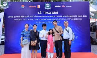 Vũ Cao Thiên Bảo quyết "đổi màu" huy chương tại Chung kết Quốc tế AIMO 2026